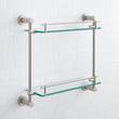 Ceeley Tempered Glass Shelf - Two Shelves, , large image number 0